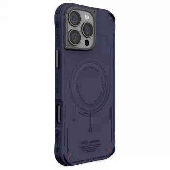 Skinarma Mecha tok Apple iPhone 16 Pro Max 6,9 inch készülékhez, mágneses töltés, navy