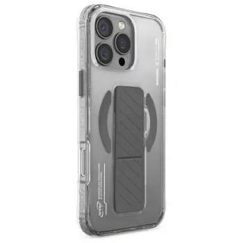 Skinarma Axon tok iPhone 16 Pro 6,3 inch készülékhez, mágneses töltés + markolattartó, titán