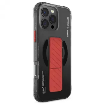 Skinarma Axon tok iPhone 16 Pro Max 6,9 inch készülékhez, mágneses töltés + markolattartó, fekete