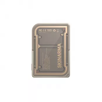 Skinarma Nexus Mecha mágneses kitámasztható power bank 5000mAh 20W PD USB-C MagSafe arany