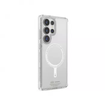 Skinarma Saido MagSafe tok Samsung Galaxy S25 Ultra készülékhez, niteglow