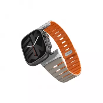 Skinarma Gemini szíj Apple Watch 49/46/45/44 mm-hez, szürke