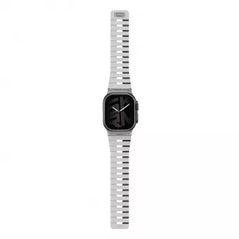 Skinarma Gemini Apple Watch szíj 49/46/45/44 mm chalk