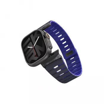 Skinarma Gemini Apple Watch szíj 49/46/45/44 mm navy blue