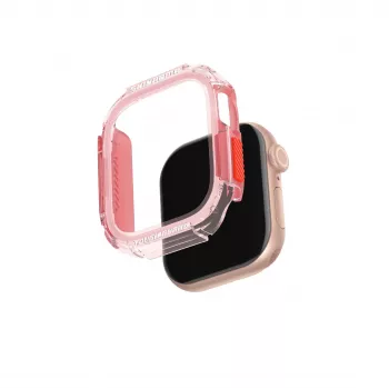 Skinarma Atom tok Apple Watch 42mm-hez, rózsaszín