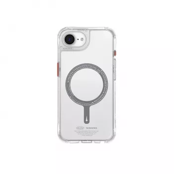 SKINARMA Saido MagSafe tok iPhone 16e / 17e készülékhez, átlátszó