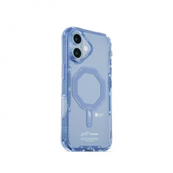 SKINARMA Saido mágneses töltéses tok Apple iPhone 17 készülékhez - kék