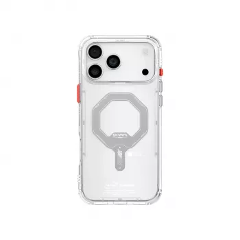 SKINARMA Saido mágneses töltéses tok Apple iPhone 17 Pro készülékhez, átlátszó