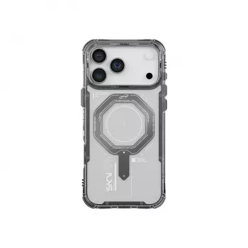 SKINARMA Magma tok iPhone 17 Pro Max készülékhez, mágneses töltéssel, grafit