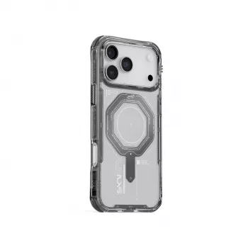 SKINARMA Magma tok iPhone 17 Pro Max készülékhez, mágneses töltéssel, grafit