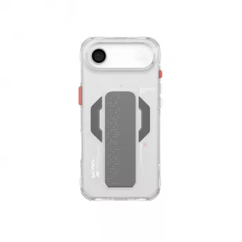 SKINARMA Haxa tok Mag-Charge mágnesgyűrűvel és grip-állvánnyal Apple iPhone Air készülékhez, átlátszó (SK-2025IP6.6-HAXA-CLR)