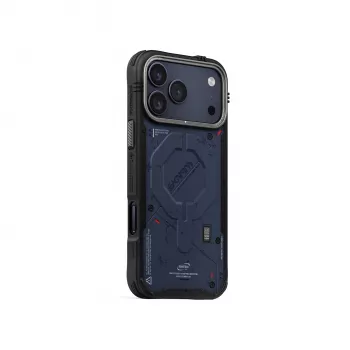 Skinarma Vigor MagSafe tok iPhone 17 Pro készülékhez, kék