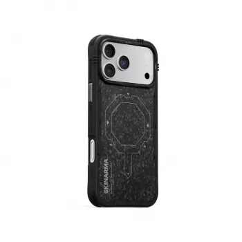 Skinarma Vektor MagSafe tok iPhone 17 Pro-hoz, Onyx Black
