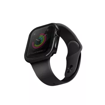 UNIQ Valencia tok Apple Watch Series 4/5/6/SE/SE3 40mm-hez, lőfegyver-szürke