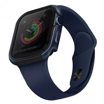 UNIQ Valencia védőtok Apple Watch Series 4/5/6/SE/SE3 40mm készülékhez - Atlantic Blue