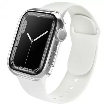 UNIQ Legion tok Apple Watch Series 7/8/9 45mm-hez, átlátszó