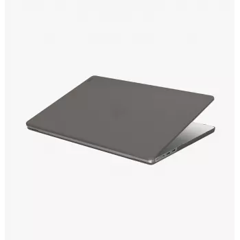 UNIQ Claro keményhéj tok MacBook Air 13 inch M2 2022 / M3 2024 / M4 2025 / M5 2026-hoz, füstszürke