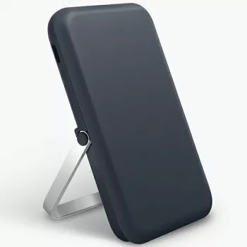 UNIQ Hoveo powerbank 5000mAh USB-C 20W PD gyorstöltés vezeték nélküli mágneses Storm Blue