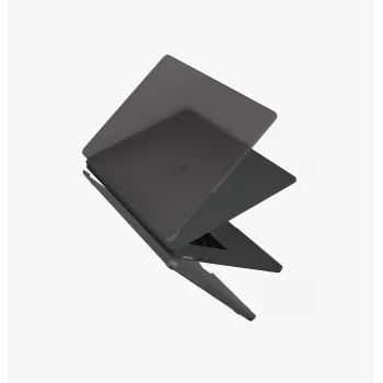 UNIQ Claro keményhéj tok MacBook Air 15 M2/M3/M4/M5 (2023-2026)-hoz - Smoke matt szürke