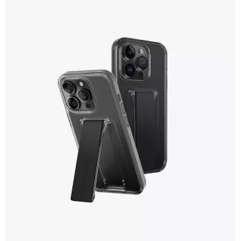 UNIQ Heldro Mount with Stand tok Apple iPhone 15 Pro Max 6,7 inch készülékhez - Vapour Smoke