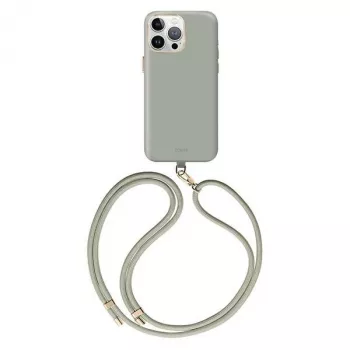 UNIQ Coehl Creme tok Apple iPhone 15 Pro 6,1 inch mágneses töltésfunkcióval - Soft Sage