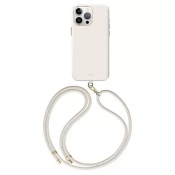 UNIQ Coehl Creme tok iPhone 15 Pro 6,1 inch mágneses töltéssel elefántcsont