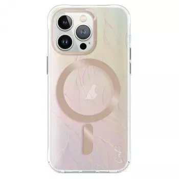 UNIQ Coehl Willow iPhone 15 Pro Max 6,7 inch mágneses töltésű tok Opal/Iridescent
