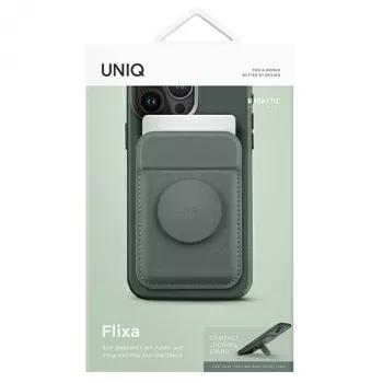 UNIQ Heldro Mag iPhone 15 Pro 6,1 inch MagClick töltőtok Lucent Clear