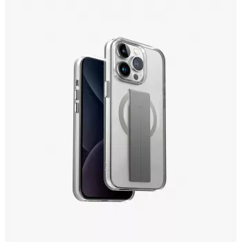 UNIQ Heldro Mag iPhone 15 Pro Max 6,7 inch MagClick töltőtok Lucent Clear
