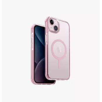 UNIQ Combat tok iPhone 15 Plus / 14 Plus 6,7 inch készülékhez, Maglick töltéssel, Cool Mint