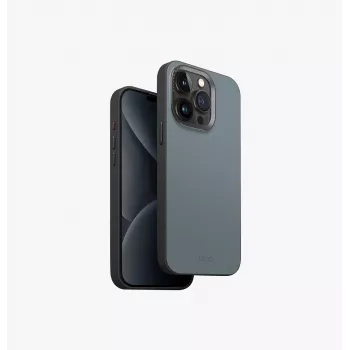 UNIQ Lyden DS MagClick töltőtok iPhone 15 Pro Max 6,7 inch washed blue-black