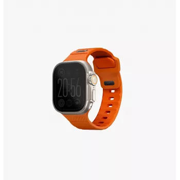 UNIQ Stride Apple Watch szíj Series 1/2/3/4/5/6/7/8/9/SE/SE2/SE3 38/40/41mm FKM gumiszíj khaki/halvány khaki