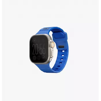 UNIQ Stride Apple Watch szíj 42/44/45/49mm FKM gumi kobaltkék