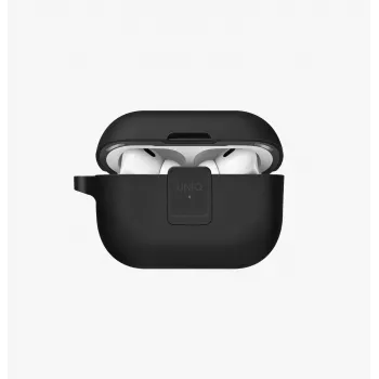 UNIQ Clyde Lock tok AirPods Pro 2-höz (2022/2023) - Charcoal/sötétszürke