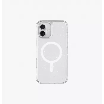 UNIQ LifePro Xtreme Magclick töltésű tok iPhone 16 Plus 6,7 inch átlátszó Tinsel Lucent