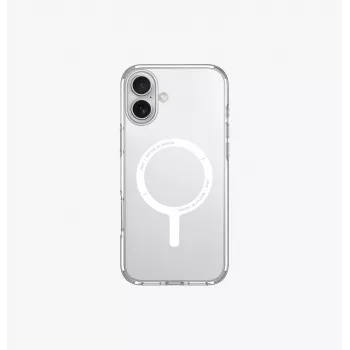 UNIQ Clario tok iPhone 16 Plus 6,7 inch Magclick töltéssel Lucent Clear
