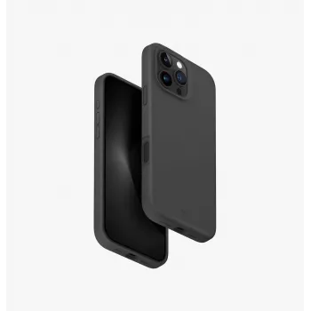 UNIQ Lino Hue iPhone 16 Pro Max 6,9 inch Magclick töltőtok - antracitszürke