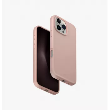 UNIQ Lino Hue iPhone 16 Pro Max 6,9 inch MagClick töltőtok Blush Pink