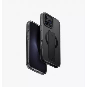 UNIQ Heldro Max tok iPhone 16 Pro Max 6,9 inch MagClick töltéssel tiszta átlátszó