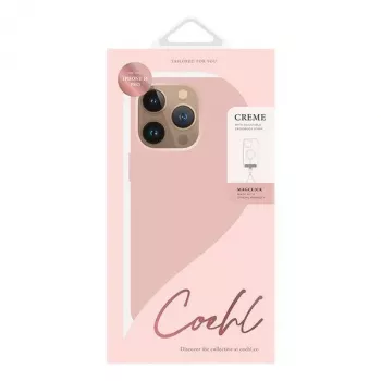 UNIQ Coehl Creme tok iPhone 16 Pro 6,3 inch mágneses töltéssel, Ballettrosa