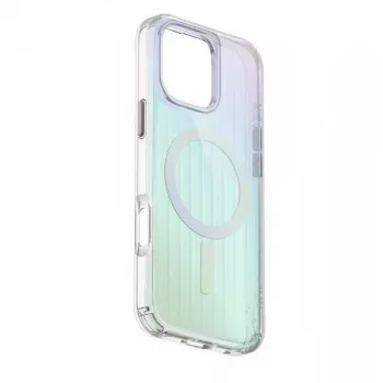 UNIQ Coehl Linear mágneses töltős tok iPhone 16 Pro Max 6,9 inch Opal/Iridescent