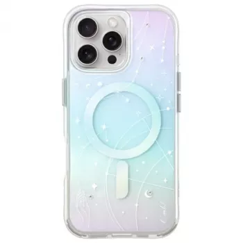 UNIQ Coehl Celest iPhone 16 Pro Max 6,9 inch mágneses töltős tok Opal/Iridescent