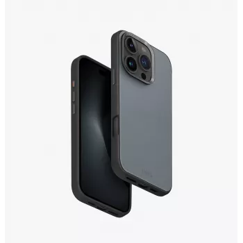UNIQ Lyden DS MagClick töltőtok iPhone 16 Pro 6,3 inch Washed Blue-Black