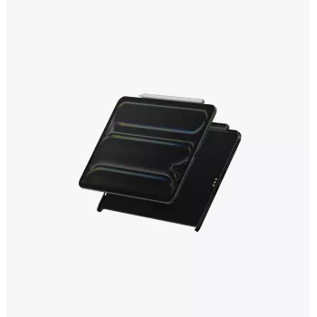 UNIQ Axel Folio tok iPad Pro 11-inch M4 2024 / M5 2025 készülékhez, Black Ebony