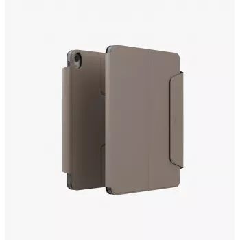 UNIQ Rovus Snapmount mágneses 360 fokban forgó, levehető tok iPad Air 13 M2 2024 / M3 2025 / M4 2026 készülékhez, szürke