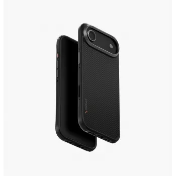 UNIQ Keva tok iPhone Air-höz, MagClick töltéssel, fekete