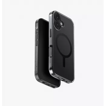 UNIQ Clario tok iPhone 17-hez, MagClick töltéssel, fekete