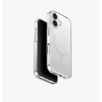 UNIQ Clario tok iPhone 17-hez, MagClick töltéssel, fekete
