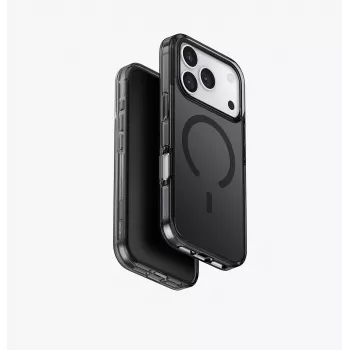 UNIQ Clario tok iPhone 17 Pro MagClick töltéssel, fekete