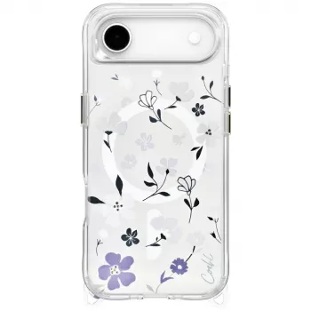 UNIQ Coehl Amara tok iPhone 15 Pro-hoz AirMagnetic töltéssel - lila